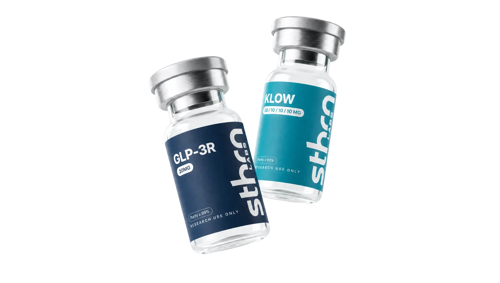 sthrn labs research vials — 99%+ purity, third-party tested
